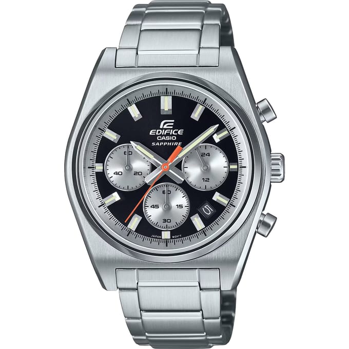 Casio Edifice Heren Zilveren Horloge EFB-730D-1AVUEF