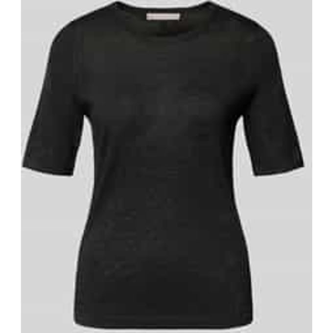 Gebreide pullover met ribboorden