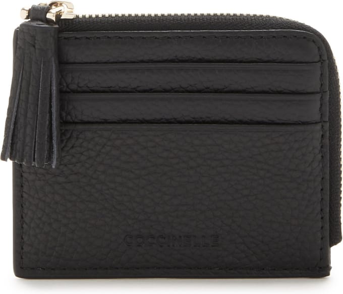 Coccinelle Dames pasjeshouder Leer - Zwart