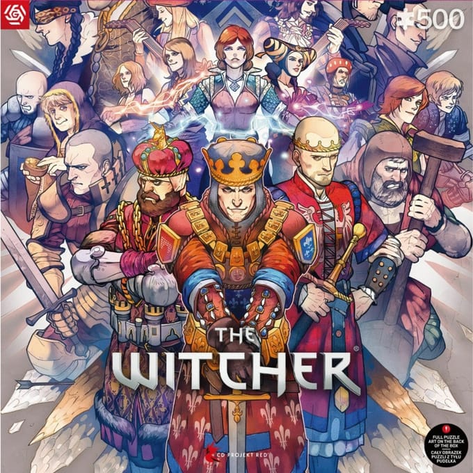 Good Loot Puzzle The Witcher Northern Realms Puzzel 500