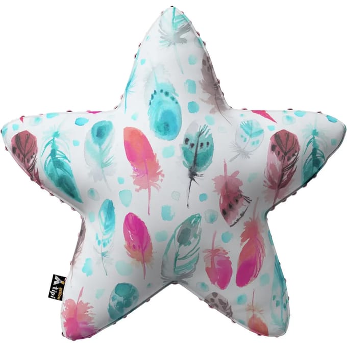 Kussen met minky Yellow Tipi Lucky Star Magic Collection