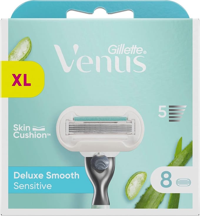 Deluxe Scheermesjes voor Vrouwen - 8 Navulmesjes voor een Gladde Scheerbeurt