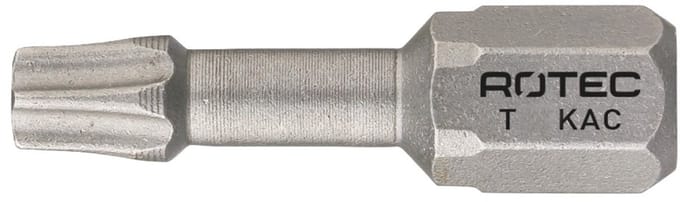 Rotec PRO Torsionbit T 40, L=25, C6.3, conisch, BASIC (vpe 10)