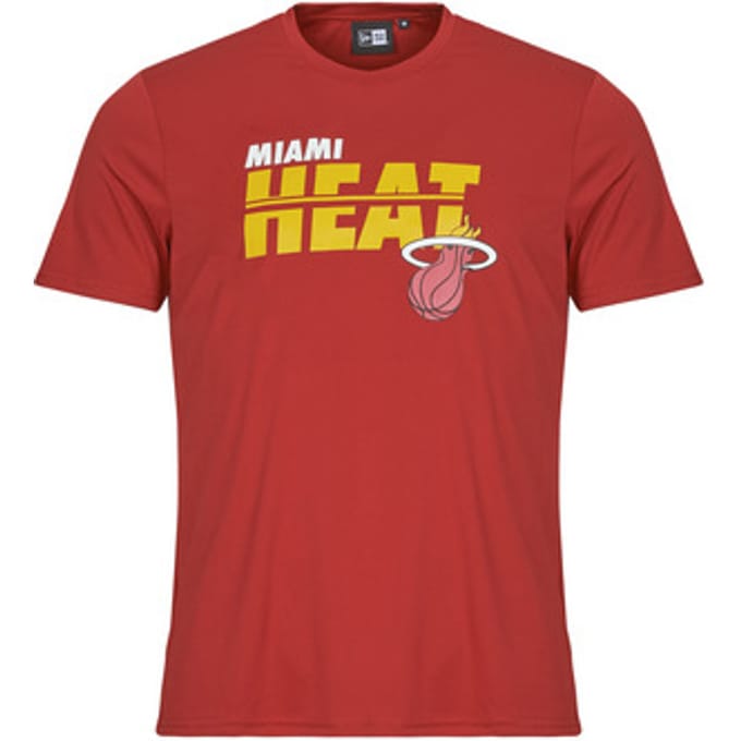 New Era  T-shirt Korte Mouw NBA ESSENTIALS TEE MIAMI HEAT