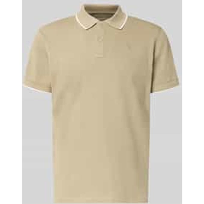 Regular fit poloshirt met gestikt logo model 'Hedin'