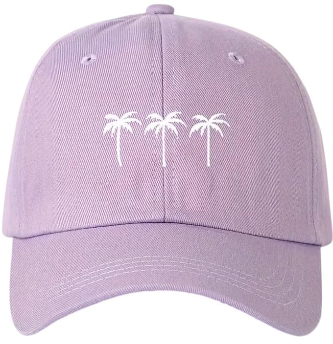 Pet - PALM TREE Lila | Baseball Cap | Polyester | 56-59 cm | Fashion Favorite
