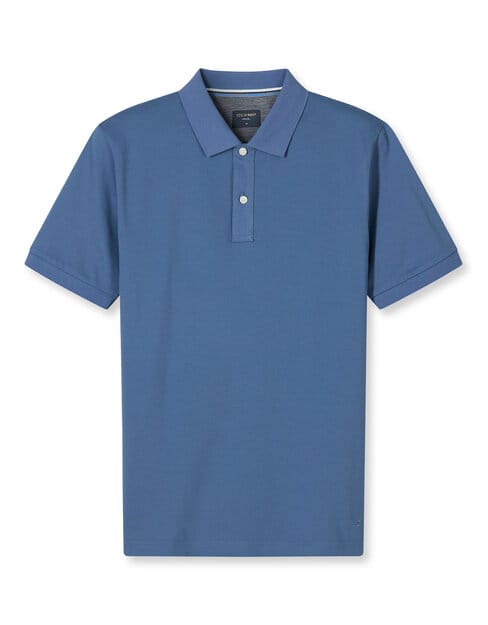 OLYMP Casual Jersey, Rookblauw
