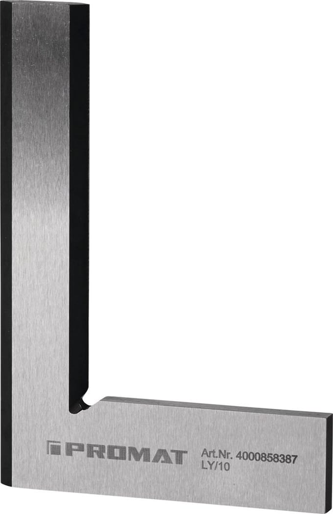 Promat winkelhaak zonder aanslag 100x70mm - DIN 875/00 - 4000858387