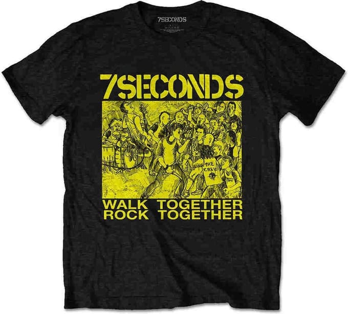 7 Seconds - WTRT Heren T-shirt - S - Zwart