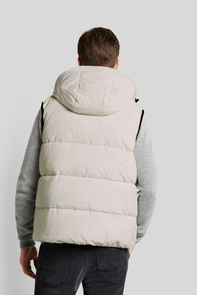 Bugatti Herren Waistcoat met afneembare capuchon