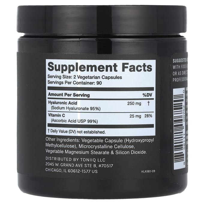 Hyaluronzuur, 180 Capsules