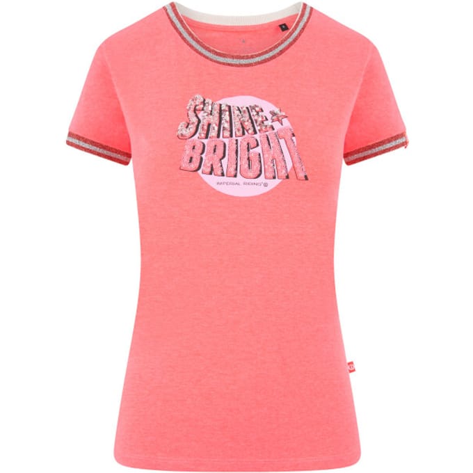 Dames-T-shirt Imperial Riding Shine Bright