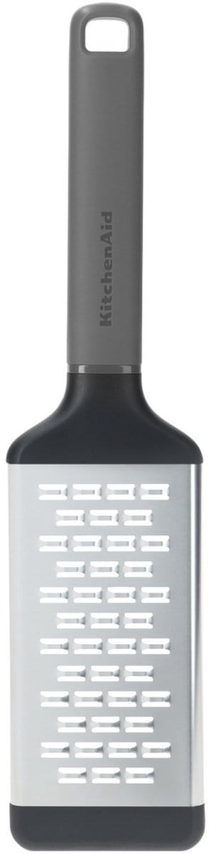Handrasp, Medium grof, Kunststof/RVS, 30,5 cm, Grijs - KitchenAid