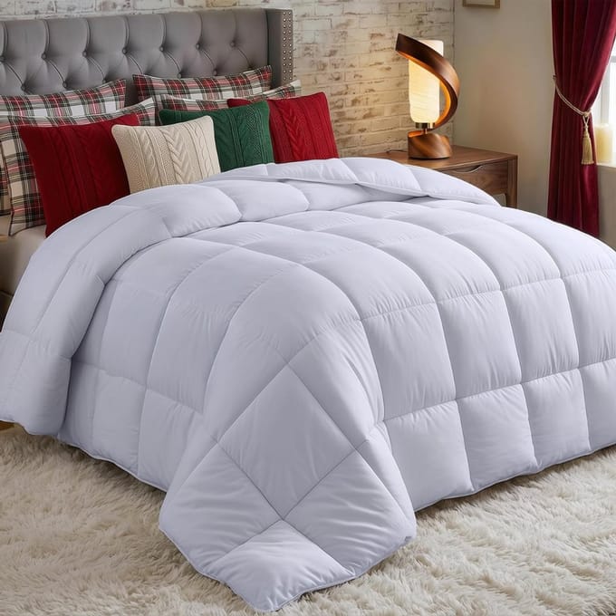 MKSS® Dekbed 180x200 - Tweepersoons - Dekbed - 180x200cm -Wit