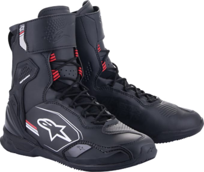 Alpinestars Superfaster Schoenen Zwart Grijs Licht Rood - Laars