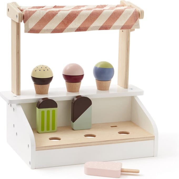 Houten Ijsjes stand - Bistro