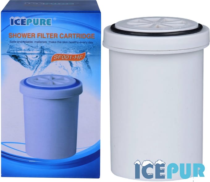Wisselfilter Icepure SF001-HF Voor Douche Filter Icepure SF001-H Anti-Kalk