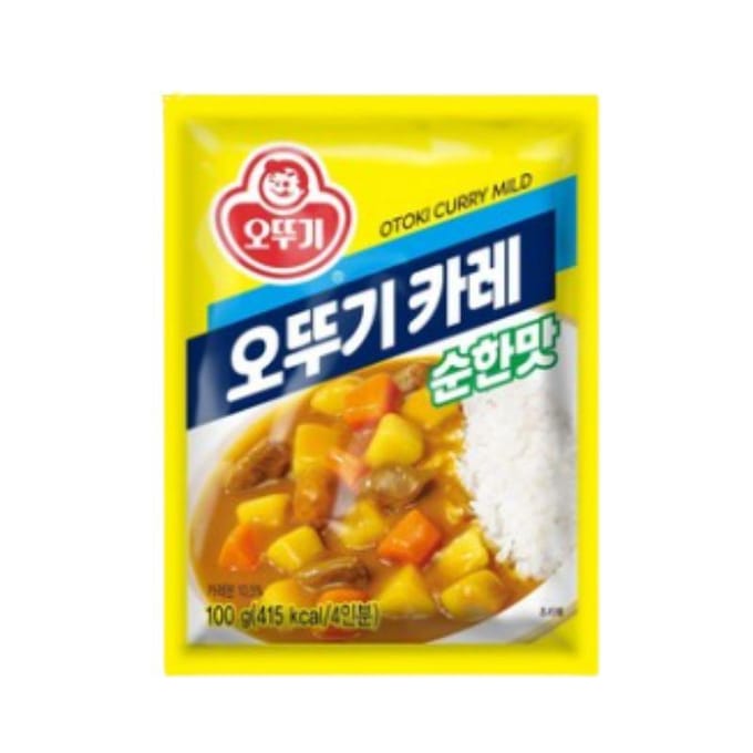 Otoki Koreaanse Curry Milde Smaak Instant Curry Poeder 100g 1st/3st 3ea