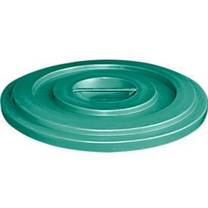 Deksel van HDPE, 35 liter, groen