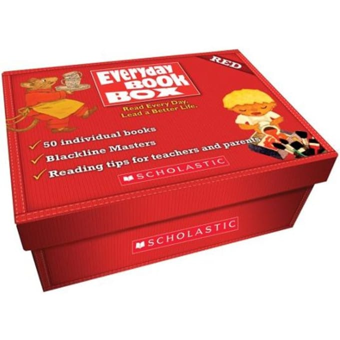 Everyday Book Box Red American