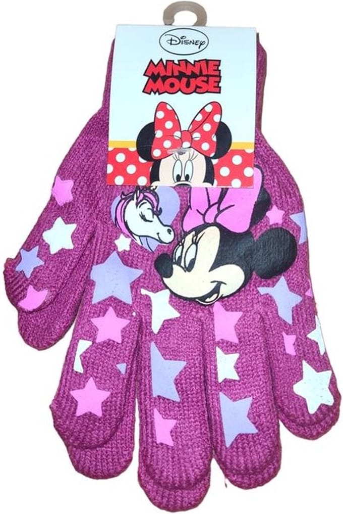 Minnie Mouse- handschoenen Disney Minnie Mouse - 3-6 jaar - paars