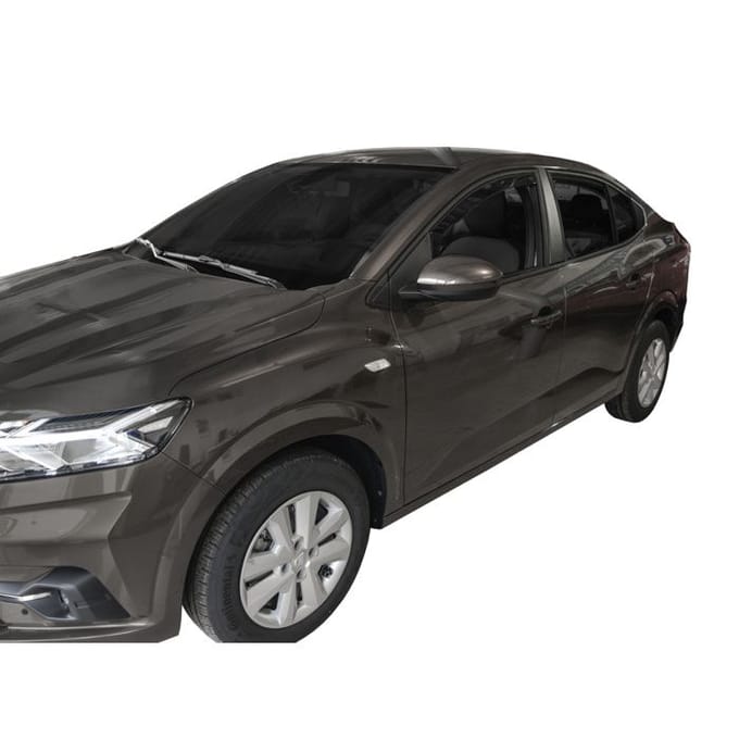 Déflecteurs d'air - HEKO - Dacia Logan 3 (depuis 2020) 4 portes - Teinté fumé - Montage sans perçage - Aérodynamique