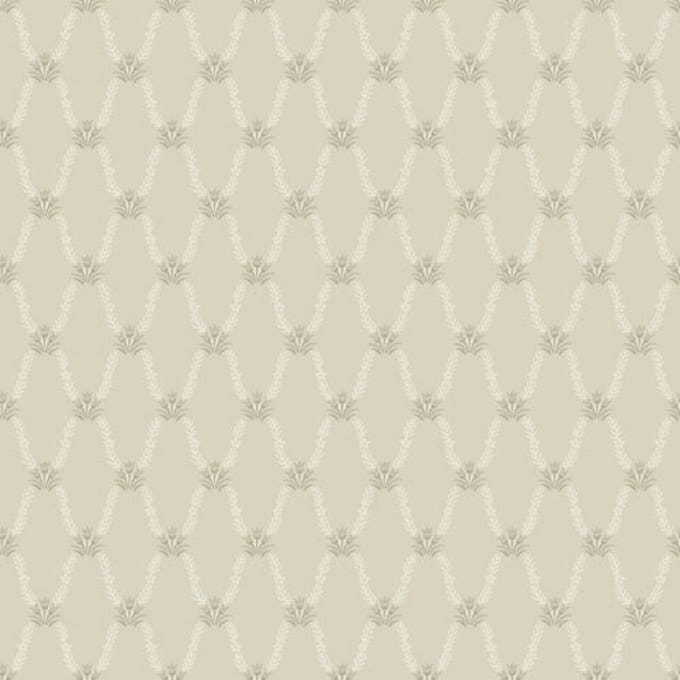 Duro Vliesbehang 433-02 - Linnéa - Klassiek Beige - 53cm x 10.05m