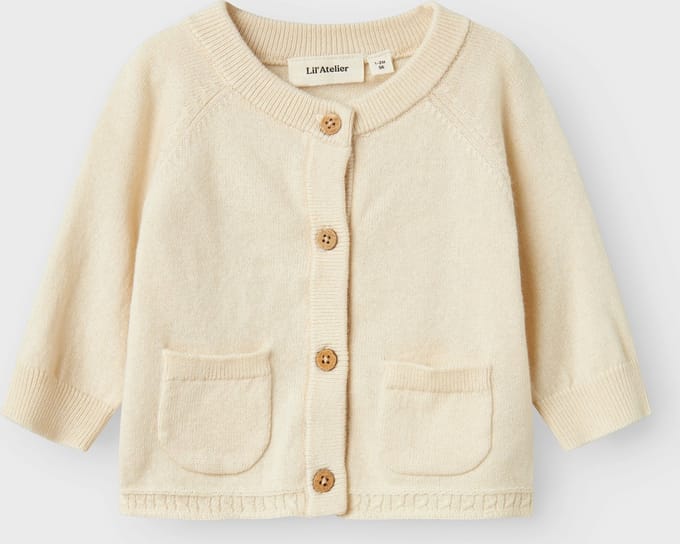 NAME IT - NBNNORD LS KNIT CARD LIL - Baby - Cardigans