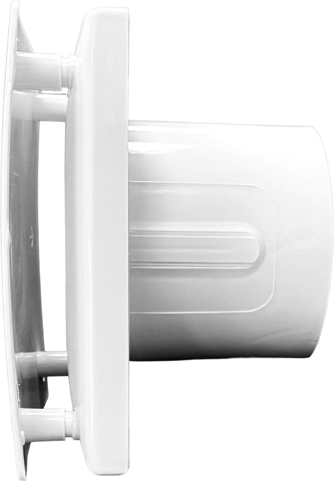 Paneir Airdesigns - VENTIO_Q100MT - Badkamerventilator Ø 100 mm met timer en bewegingsensor