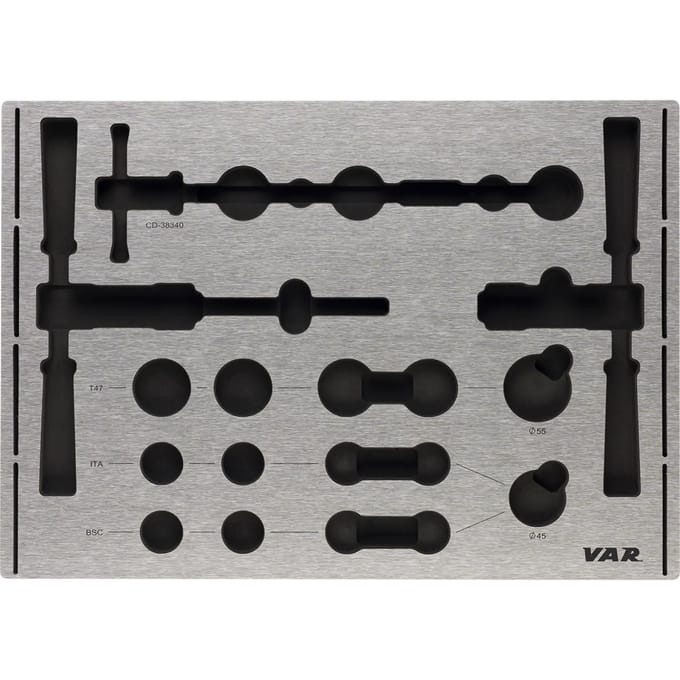 Mousse opslag voor gereedschap CD-38200/CD38340 voorgeknipt Var
