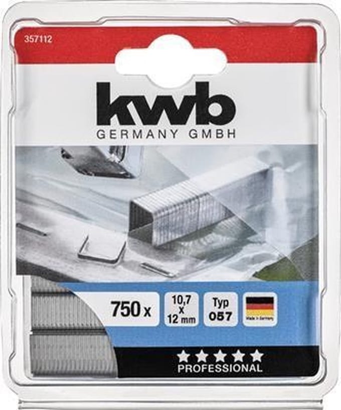 KWB Nieten Hard Type 057C - 12 mm - 750 Stuks
