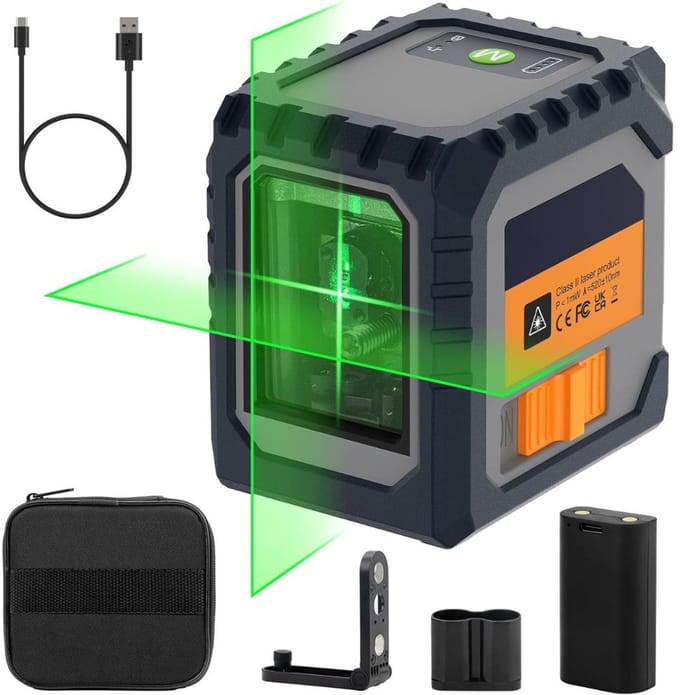 ApexArte® Kruislijnlaser - Bouwlaser - Lijnlaser met Statief