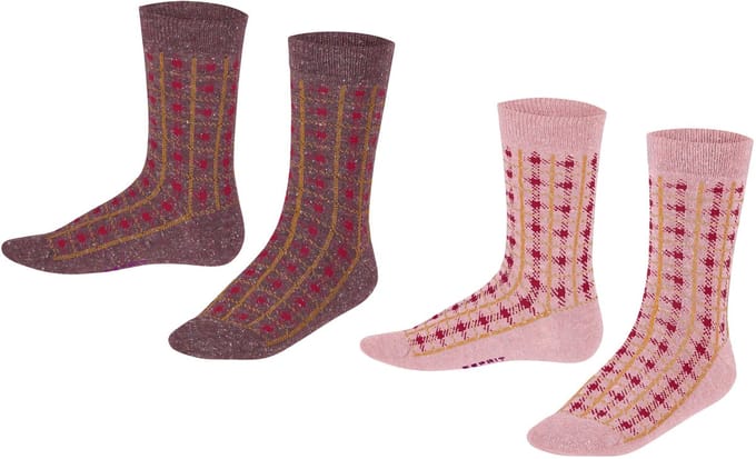 Esprit Sokken Check 2-Pack