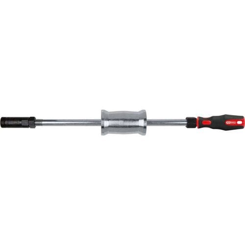 KS Tools 152.1270 M27x1,0 injectoruittrekset met 1,5 kg slaggewicht, 2-delig