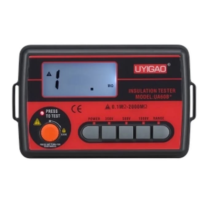 Uyigao Ua60b+ Digitale Isolatieweerstandstester Megaohm Meter Dc250/500/1000v Ac750v 0,1~2000m Uyigao