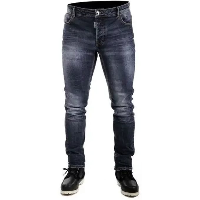 Gewassen motorjeans Overlap dereck