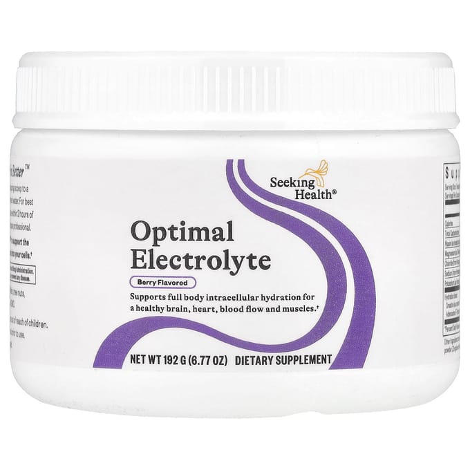 Seeking Health, Optimal Electrolite, Baies, 6,77 oz (192 g)