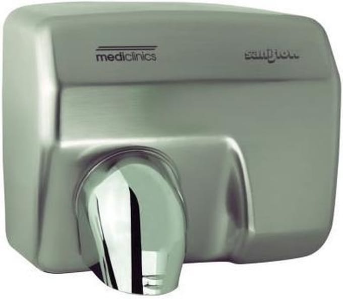 Mediclinics | Automatische Handendroger | RVS-look | 2250 Watt