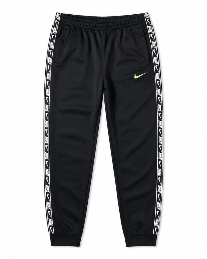 Nike Repeat Poly Knit Pant - Trainingsbroek - Maat XXL - Zwart - Trainingsbroek - Lifestyle - Heren Trainingsbroek voor Mannen