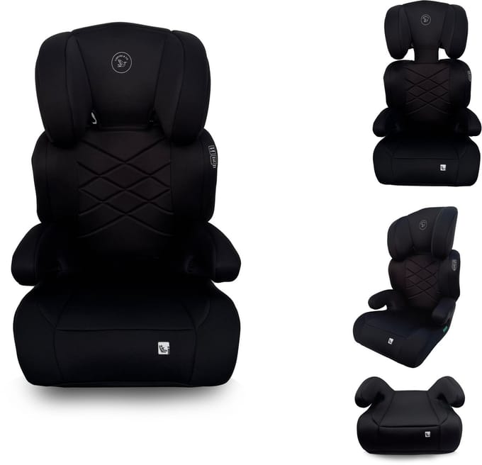 Liefjes & Co Moveup Autostoel – i-Size – Groep 2/3 (100–150 cm) Memory Foam - Afstelbare hoofdsteun - Booster