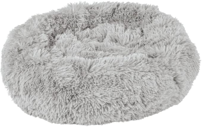 Zoofari Honden mand - Grijs - Extra pluche - ca. Ø 58,5 x H 14 cm