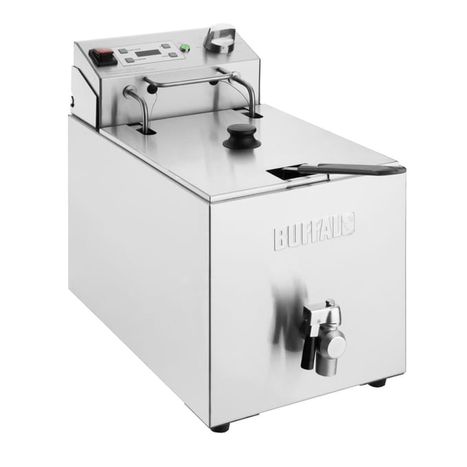 Buffalo Enkele Elektrische Friteuse Met Timer 8L