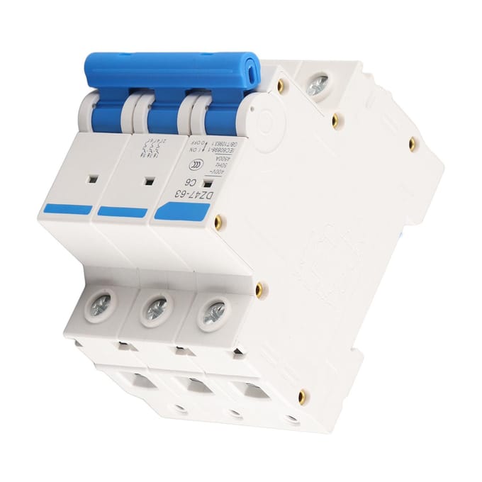 AC 400V 6101620A 3-polige miniatuurschakelaar MCB veiligheidsschakelaar DZ4763?(6A)
