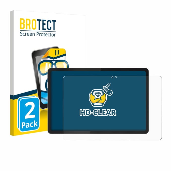 BROTECT - Screenprotector voor Lenovo Idea Tab 11" 2025 TB336FU - Folie Beschermfolie transparant 2 Stuks