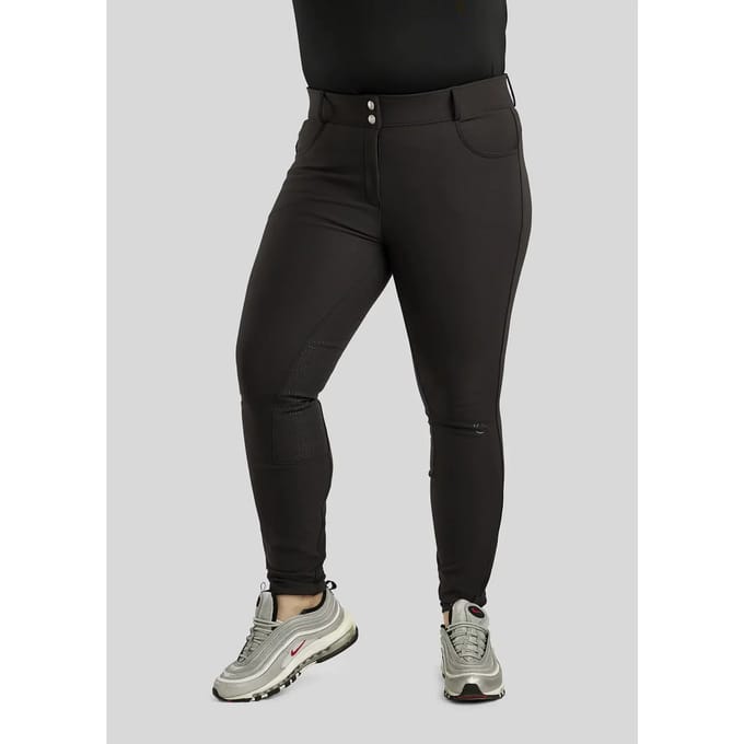 Montar Rijbroek Megan Full Grip Curve Zwart - 50