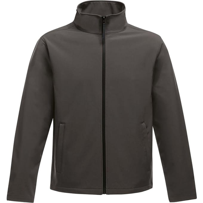 Regatta Heren Ablaze Afdrukbaar Softshell-jasje (Afdichting Grijs/Zwart)