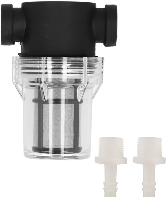 Dailygoods- Bierfilter 150 Micron - Inline Filter - Zeef voor Thuis Brouwen - Plastic - Duurzaam - Tot 150 psi - Brouwfilter