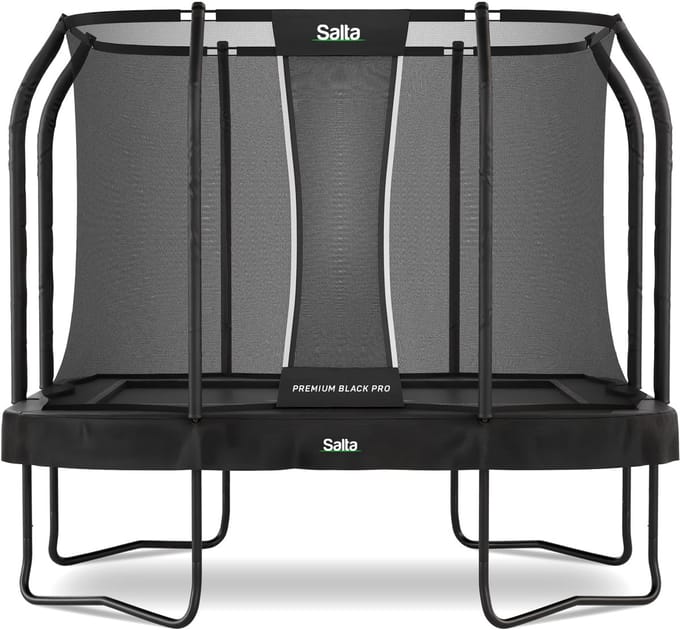 Salta Premium Black Pro - Trampoline met veiligheidsnet - 300 x 200 cm - Zwart