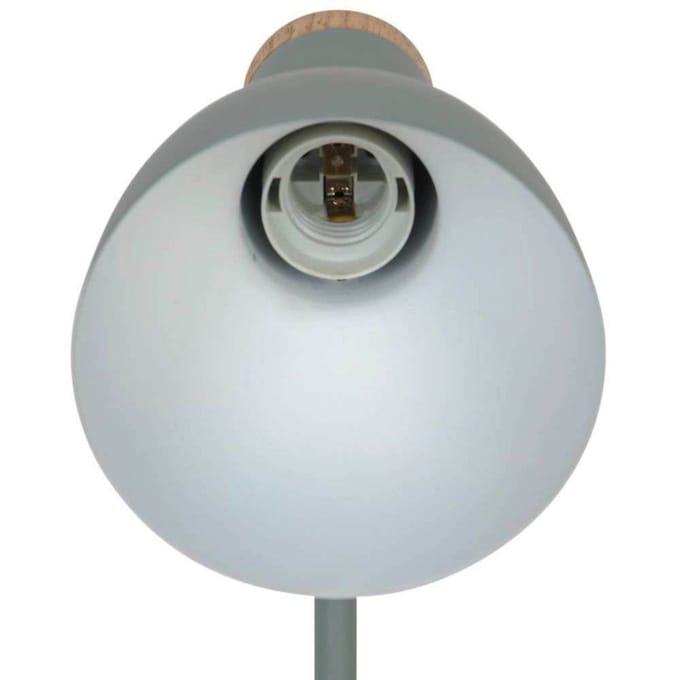 Nordlux Tafellamp Devone, stofgroen, hoogte 43 cm, metaal