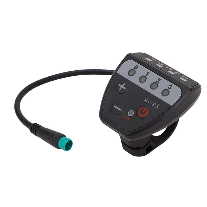 Elektrische Scooter LED Display Lichtgewicht Eenvoudige Installatie Waterdichtheid Elektrische Fiets Display 36 tot 48V gray